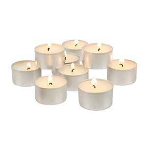 Bougie chauffe-plat en gros, 4 heures de combustion, en cire de paraffine, boîte de 100 pièces pour détaillants de bougies - Product Image 1