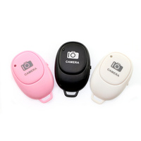 Botón disparador para selfi, accesorio, adaptador de controlador de cámara, control remoto por bluetooth para iphone y android
