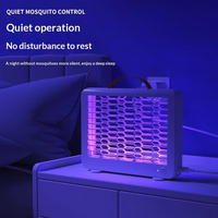 Lampes anti-moustiques LED murales, lampe répulsive contre les mouches, lampe électrique anti-moustiques super rapide, piège à moustiques pour l'extérieur et l'intérieur