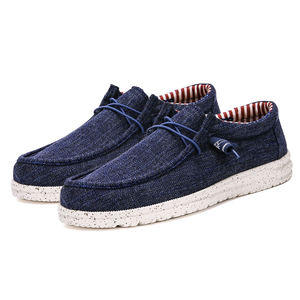 Meilleure vente en livraison directe pour hommes, jeans, mocassins de marque pour hommes, toile, baskets décontractées, mocassins, chaussures <span class=keywords><strong>bateau</strong></span> pour hommes - Product Image 3