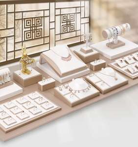 Présentoir de bijoux de vitrine de comptoir de minimalisme moderne présentoir de portrait présentoir - Product Image 5