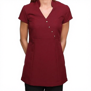 VB SPORTS Conjuntos de Uniformes Médicos para Mujer - Blusa Túnica de Enfermera de Spandex/Poliéster con Detección de Agujas Sin Costuras - Product Image 4