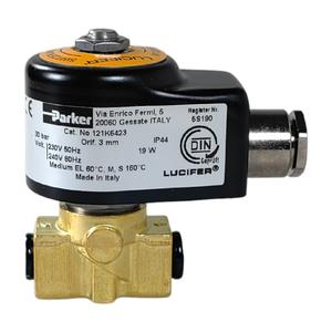 Vannes de commande solénoïdes Parker 121K6423 121K2423 121K6220 122K9321 122K8363 - Product Image 1