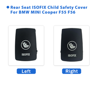 Protection de fente ISOFIX pour banquette arrière, boîtier de protection, garniture décorative, plaque de protection pour BMW MINI F55 F56 OE 51467351659