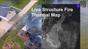 Módulo de imagen térmica infrarroja FPV de detección de 1300m, accesorios de lentes térmicas, cámara térmica de red USB CVBS analógica para Dron - Product Image 6