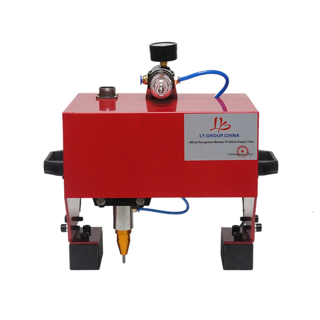 LY Portable Nameplate Marking Machine Touch-screen Electric Pneumatic Lettering Printer for Gold Metal Number Plotter 170X110mm