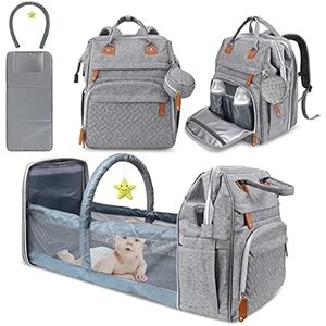 Sac à langer pour maman et bébé en cuir PU vegan, à plusieurs poches, pour un usage quotidien, fabriqué sur mesure par le fabricant, échantillon gratuit - Product Image 6