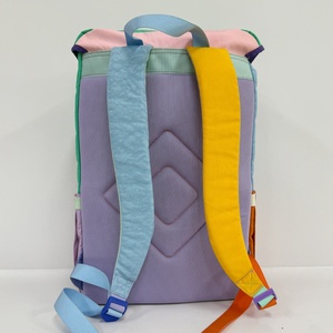 TerraKnight Custom Vintage Lightweight Travel Casual Daypack Student Nylon <strong>Backpack</strong> with Zipper Closure Polyester Lining 25L - Product Image 5