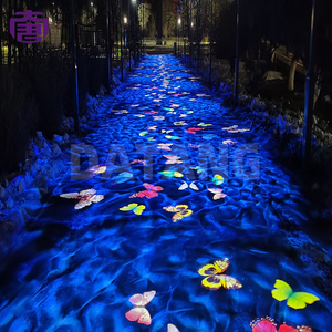 Luz LED con efecto ondulado IP65 para exteriores, para patios, hoteles y decoraciones navideñas - Product Image 3