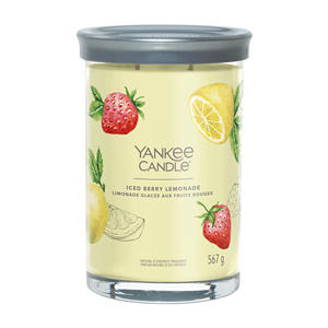 YANKEE CANDLE - TUMBLER GRANDE 2 STOPPINI LIMONATA GELATTA FRUTTA FRESCA - Product Image 1