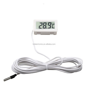 FY-10 FY-11 FY-12 Nhiệt Kế Kỹ Thuật Số LED Cảm Biến Nhiệt Độ Đồng Hồ Đo Máy Dò Máy Kiểm Tra 5V <span class=keywords><strong>12V</strong></span> Cho Lồng Ấp Tắm Em Bé Trong Nhà Ô Tô - Product Image 5