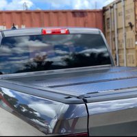 Couverture de benne rigide pliable à trois volets en alliage d'aluminium, étanche et verrouillable, pour camionnette RANEGR RAPTOR 2024