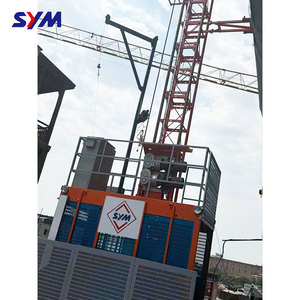 Elevador de Pasajeros GJJ con Certificación <span class=keywords><strong>CE</strong></span>, Elevador de Materiales de Construcción, Elevador para Obras - Product Image 6
