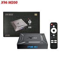 Nuevo Reproductor Multimedia X96 M200 Android 14.0 Amlogic S905X5M, Compatible con WiFi 2.4G/5G, BT5.X, Salida UHD 4K*2K, Ethernet 1000M