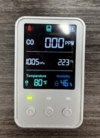Prodolita PT06 3 in 1 Detektor Gas Portabel Monitor Udara Kartu SD Altimeter/Pengukur Tekanan/Kelembaban/Suhu Meter Karbon Monoksida