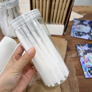 Wholesale wood pulp biodegradable cigarette <b>paper</b> customized 109MM smoking specific roll <b>paper</b> - Product Image 5