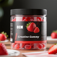 Gummies de créatine monohydrate, pré-entraînement, compléments alimentaires, nutrition sportive, soutien musculaire, force, récupération