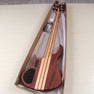 Guitare basse 5 cordes haut de gamme, vente en gros directe d'usine, en acajou, manche monobloc, avec sélecteur 5 positions - Product Image 5