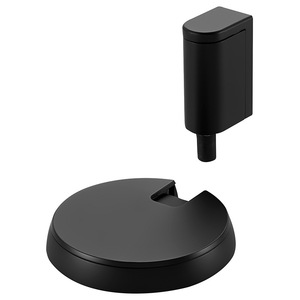 Butée de porte magnétique forte en alliage de zinc sans trous de perçage Modèle de style moderne pour chambre à coucher cuisine hôtel utilisation - Product Image 2