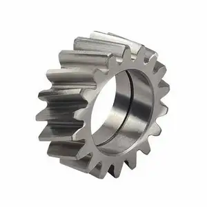 Non-standard helical gear Custom steel C45 high frequency quenched straight column gear crown bevel gear