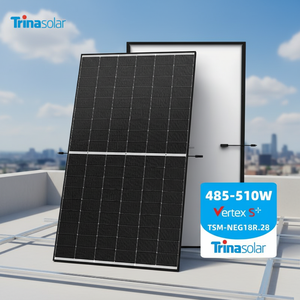 Paneles Solares con Marco Negro S+ TSM-NEG18R.28 Tipo N I- Mono Módulo de Doble Vidrio 22.9% de Eficiencia IP68 J-Box - Product Image 6