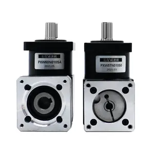 Nema 23 NEMA24 Stepper Motor Stepping 90 Degree Right Angle Servo Planetary Speed Reducer PXW57/60 Gearboxes for Machine Tools