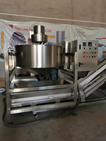 Máquina de palomitas de maíz pequeña de aire caliente industrial, máquina de palomitas de caramelo de gas profesional automática, línea de producción, máquina de palomitas de maíz