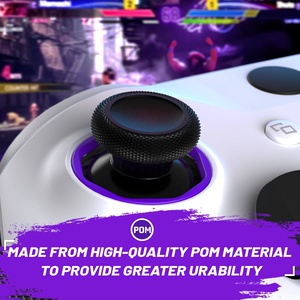 Anneaux d'accentuation octogonaux de remplacement, de couleur violette, pour manettes Xbox Series X/S, version EXtremeRate ASR - Product Image 5