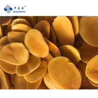 Sinocharm HACCP 10KG Harga Pabrik Grosir Mangga Beku Segar Manis Potongan Setengah IQF untuk Kue Yogurt Jus