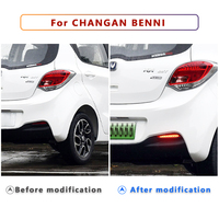 Feux arrière LED pour pare-chocs de voiture, feux stop et clignotants, réflecteur, lampe modifiée, feux antibrouillard arrière pour CHANGAN BENNI E-Star