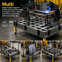 Table de soudage 3D robuste, banc de travail modulaire pour la fabrication de métaux de précision