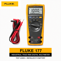   Multimètre numérique 177 True RMS 1000V haute précision, alimenté par batterie, garantie 1 an, testeur électrique industriel