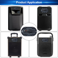 Modul Amplifier Digital Kelas D VIRE 6-10 Inch untuk Mobil, Subwoofer Terpasang di Mobil, Papan Amplifier Audio Bluetooth