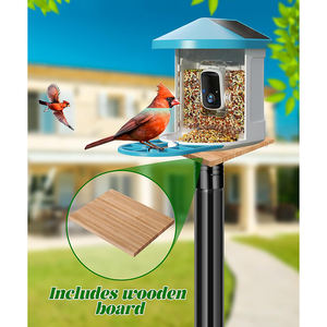 JH-Mech moderno grande metallo verniciato a polvere facile da assemblare stabile e durevole regolabile in altezza in piedi in metallo alimentatore per uccelli - Product Image 4