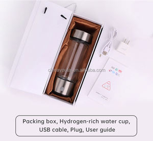 En İyi Kalite Tedarikçi Zengin Hidrojenli Su Üretici Negatif İyonlu Şarj Edilebilir Hidrojenli Su Şişesi - Product Image 5