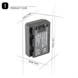 Batterie Li-ion NP-FZ100 2280 mAh pour appareils photo Sony 7R Mark III, A7III, A7SIII, A7R III, <span class=keywords><strong>A7RIV</strong></span>, A7R 2, A9, A6600 - Product Image 6