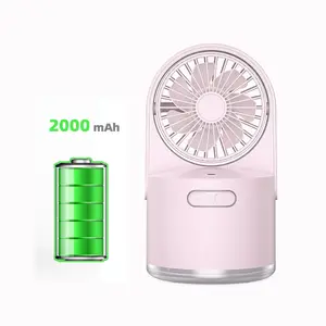 Không khí tuần hoàn Fan xách tay USB powered làm mát mini máy tính để bàn fan hâm mộ với bảng fan hâm mộ cho phòng ngủ tạo độ ẩm