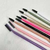 2025 the Latest <strong>Best</strong>-<strong>selling</strong> Model Double Head Makeup Eye Lash Eyebrow <strong>Brush</strong> Black Eyelash <strong>Brush</strong>