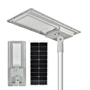 300W Solar Street Light Outdoor Portable Integrated Sensor Solar Powered Garden Light All In One Solar LED Street Light