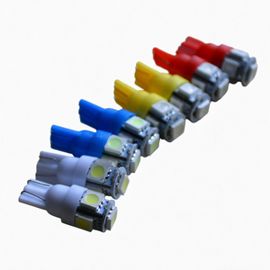 Bombilla LED T10 tipo cuña 5050 5-SMD para señalización automática, luz de giro, estacionamiento y matrícula, 12 V - Product Image 1