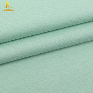 Tissu en jersey simple 100% coton peigné biologique 180GSM 21S - Doux et respirant pour T-shirt et polo - Product Image 2