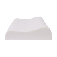 Oreiller fin en latex Talalay de Thaïlande, 100% mousse de latex naturelle, housse douce, soutien confortable pour la tête