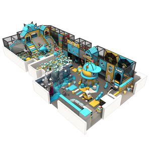 Aire de jeux intérieure pour enfants, équipement de jeux souples, murs d'escalade, manèges de parc d'attractions, jeux de rôle, aire de jeux intérieure avec piscine à balles et toboggan - Product Image 5