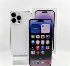 Telefono 5G Originale Autentico <span class=keywords><strong>14</strong></span> <span class=keywords><strong>Pro</strong></span> <span class=keywords><strong>Max</strong></span> 15 <span class=keywords><strong>Pro</strong></span> Versione Globale Sigillato con Caricatore 128GB - Product Image 1