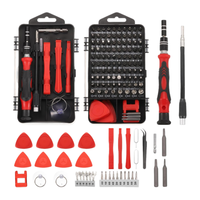 Nouvelle trousse d'outils de précision 115 en 1 avec étui rigide pour la réparation d'appareils mobiles et le service informatique
