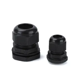 M14*1.5 M20 Multi Hole Electrical Junction Box IP68 Rubber Nylon White Black M/pg/npt Waterproof Nylon Plastic Cable Glands