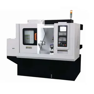 مخرطة ذات مخرطة قلابة من النوع Precision Turret CNC مخرطة ذاتية ذات مخرطة مُدرة SLK360 تدور بمركز على المحور Y والمحور C