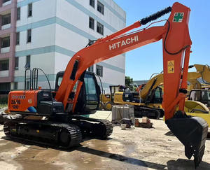 Excavateurs d'occasion japonais Hitachi Zx120 sur chenilles hydrauliques 12 tonnes Excavateurs d'occasion à vendre à Shanghai Très bon marché - Product Image 3