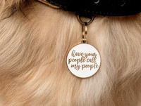 Etiqueta de perro personalizada para cachorros, etiqueta de acero inoxidable con grabado para mascotas, letras personalizadas, esmalte duro, etiqueta de identificación de nombre de perro
