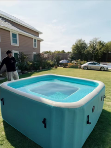<span class=keywords><strong>Piscine</strong></span> gonflable Dia 3M 5M, portable, durable, en PVC, avec <span class=keywords><strong>escalier</strong></span>, pour plusieurs personnes, pour s'amuser - Product Image 6